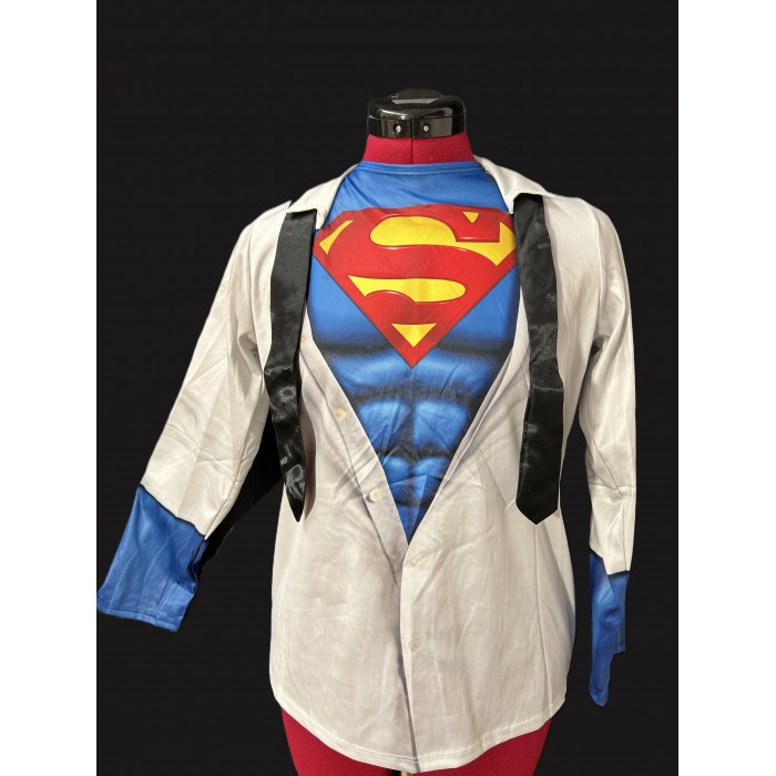 Chemise de Clark Kent SuperMan transformation
