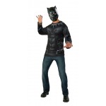 Costume Black Panther Marvel avec Masque Rigide - Tailles Adulte et Enfant
